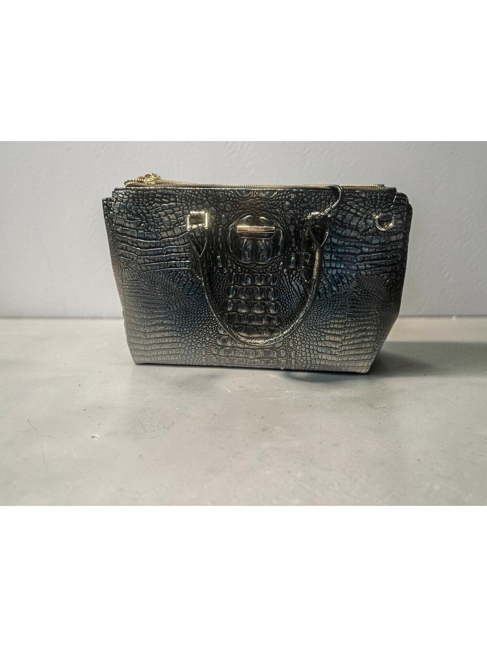 Brahmin Medium Camila Agate Melbourne Leather Satchel